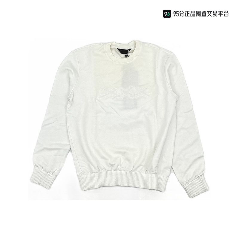 Ermenegildo Zegna Zegna Men's Classic Solid Crewneck Long-Sleeve Sweatshirt Size US S / EU 44-46 / 1 - 6 Thumbnail