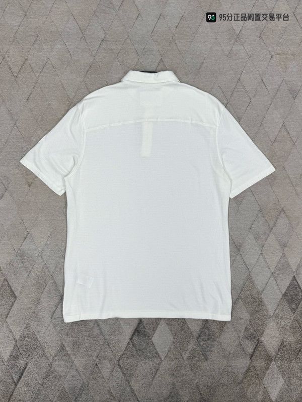 Ermenegildo Zegna Zegna Unisex Sea Island Cotton Silk Polo Shirt Size US XL / EU 56 / 4 - 4 Thumbnail