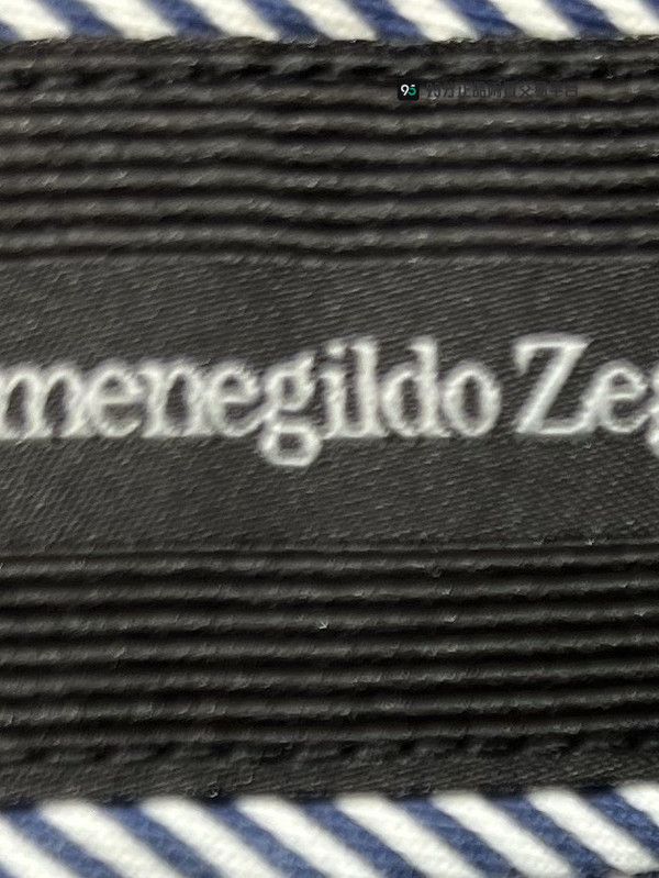 Ermenegildo Zegna Zegna Men's Cement Gray Cotton Casual Pants Size US 44 / EU 60 - 2 Thumbnail