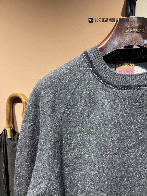 Ermenegildo Zegna Zegna x The Elder Statesman Oasi FW23 Crew Neck Sweater Size US M / EU 48-50 / 2 - 2 Thumbnail
