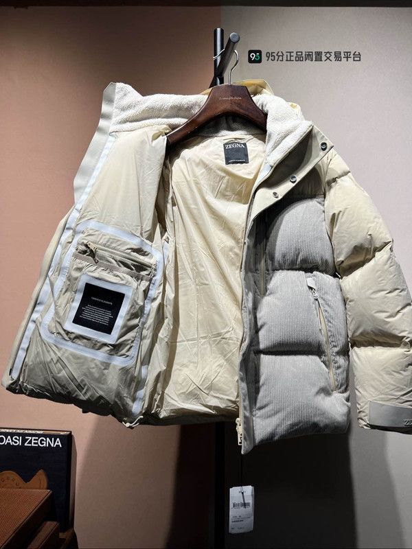 Ermenegildo Zegna ZEGNA Cashco Elements Waterproof Down Jacket Size US XS / EU 42 / 0 - 5 Thumbnail