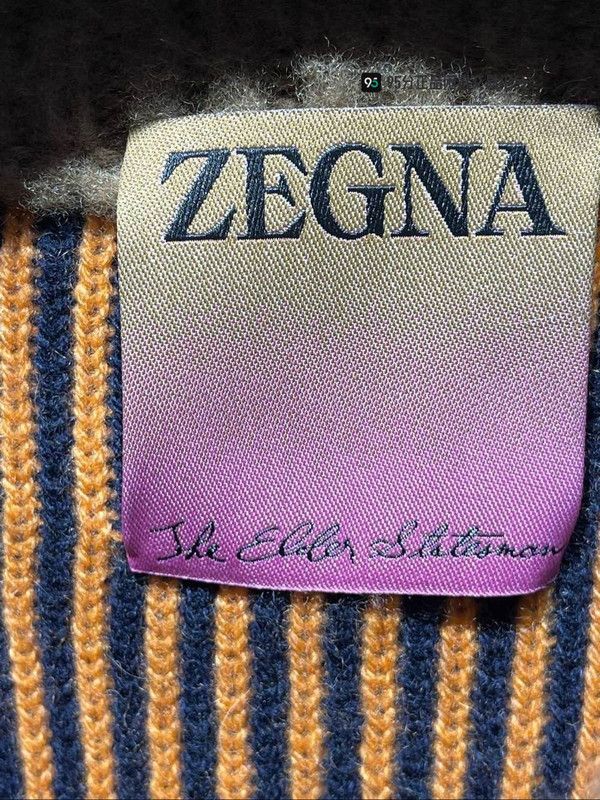 Ermenegildo Zegna Zegna x THE ELDER STATESMAN Floral Cashmere Wool Sweater Size US M / EU 48-50 / 2 - 7 Thumbnail