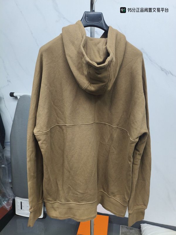 Ermenegildo Zegna Zegna Men's Drawstring Hooded Long-Sleeve Sweatshirt Size US XL / EU 56 / 4 - 5 Thumbnail
