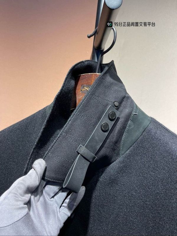 Ermenegildo Zegna Ermenegildo Zegna FW21 Single-Breasted Black Coat Size US M / EU 48-50 / 2 - 4 Thumbnail