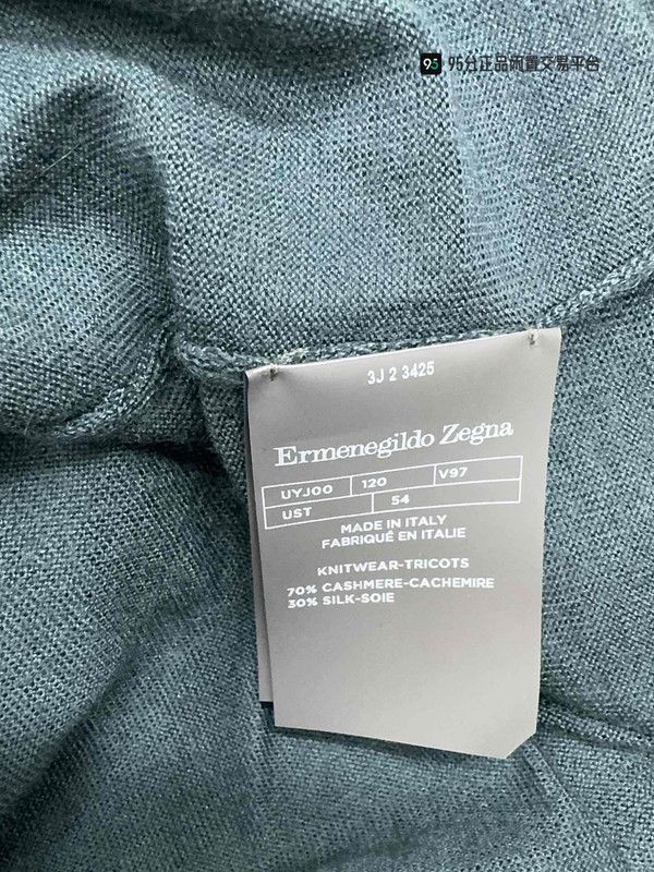 Ermenegildo Zegna Zegna Platinum Line Wild Cashmere High-Neck Sweater Size US L / EU 52-54 / 3 - 2 Thumbnail