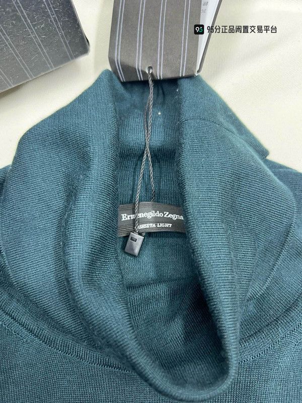 Ermenegildo Zegna Zegna Platinum Line Wild Cashmere High-Neck Sweater Size US L / EU 52-54 / 3 - 4 Thumbnail