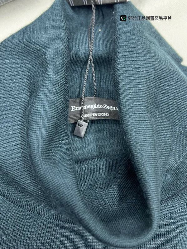 Ermenegildo Zegna Zegna Platinum Line Wild Cashmere High-Neck Sweater Size US L / EU 52-54 / 3 - 5 Thumbnail