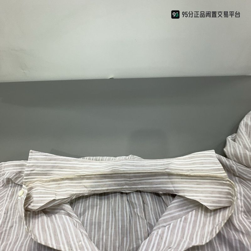 Loro Piana Loro Piana SS25 Striped Long-Sleeve Polo Shirt Size US M / EU 48-50 / 2 - 5 Thumbnail