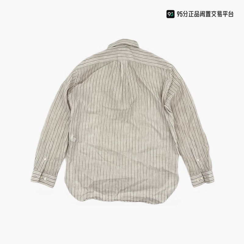 Loro Piana Loro Piana SS25 Striped Long-Sleeve Polo Shirt Size US M / EU 48-50 / 2 - 2 Thumbnail