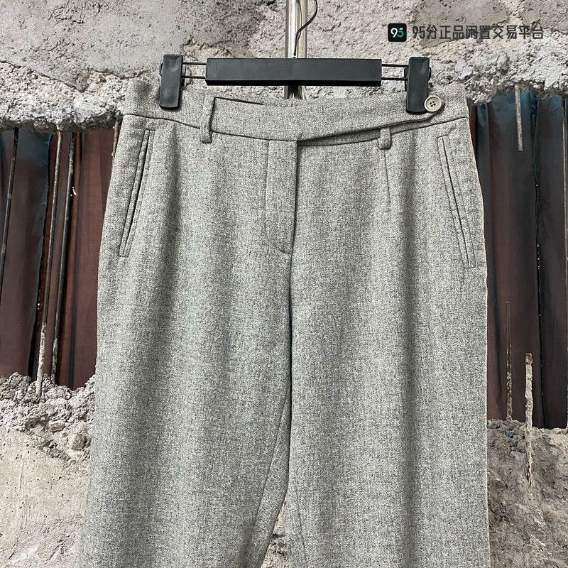 Loro Piana Loro Piana Unisex Solid Color Suit Pants Size US 38 / EU 54 - 2 Thumbnail