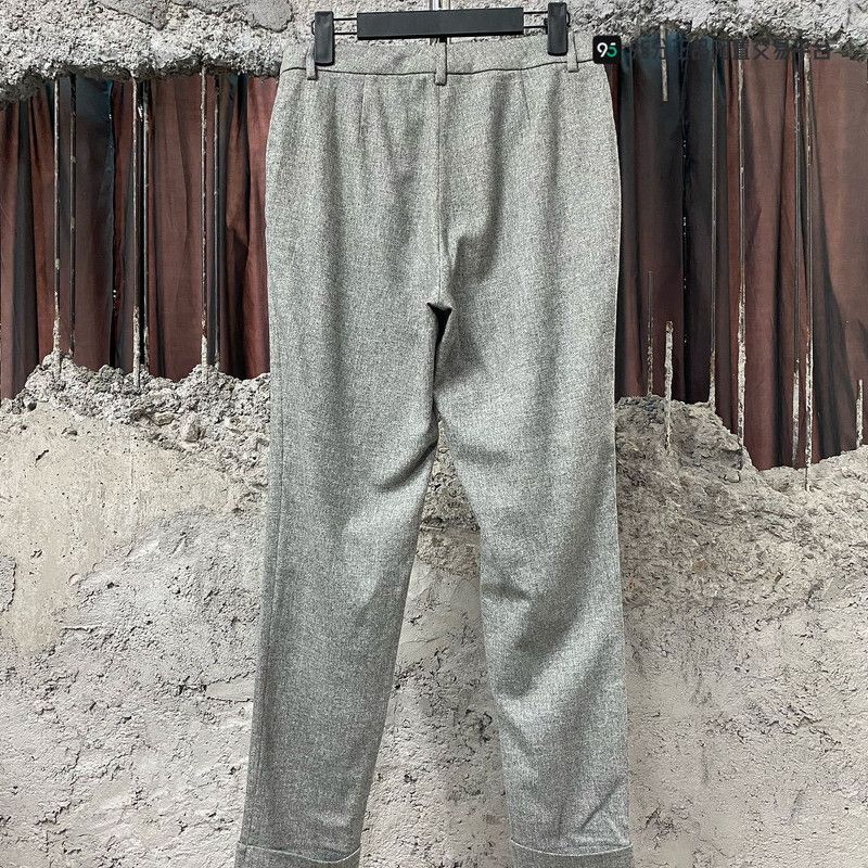 Loro Piana Loro Piana Unisex Solid Color Suit Pants Size US 38 / EU 54 - 7 Thumbnail