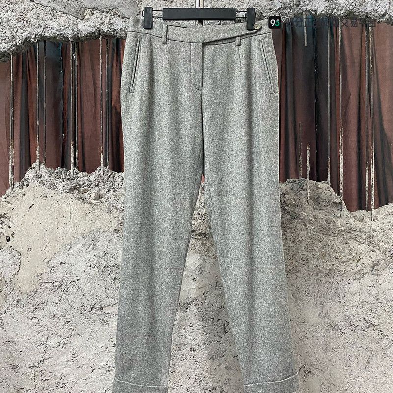 Loro Piana Loro Piana Unisex Solid Color Suit Pants Size US 38 / EU 54 - 4 Thumbnail
