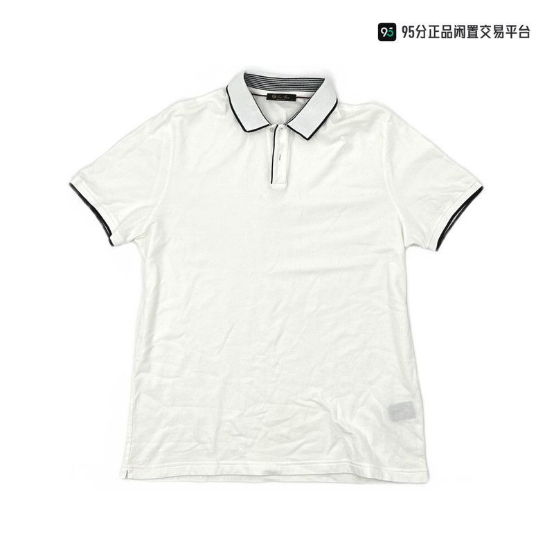 Loro Piana Loro Piana SS23 Striped Slim Short-Sleeve Polo Size US XL / EU 56 / 4 - 2 Thumbnail