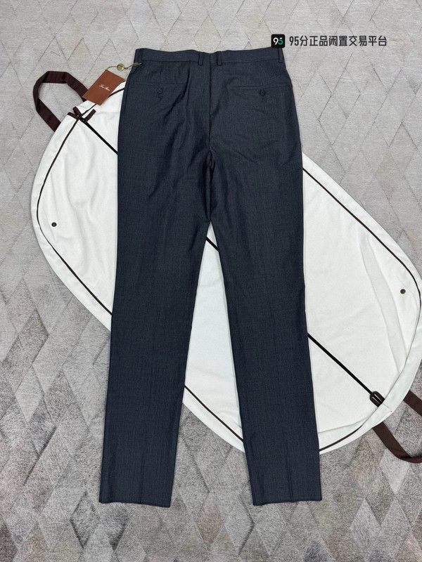 Loro Piana Loro Piana Men's Wool Casual Trousers Size US 38 / EU 54 - 2 Thumbnail