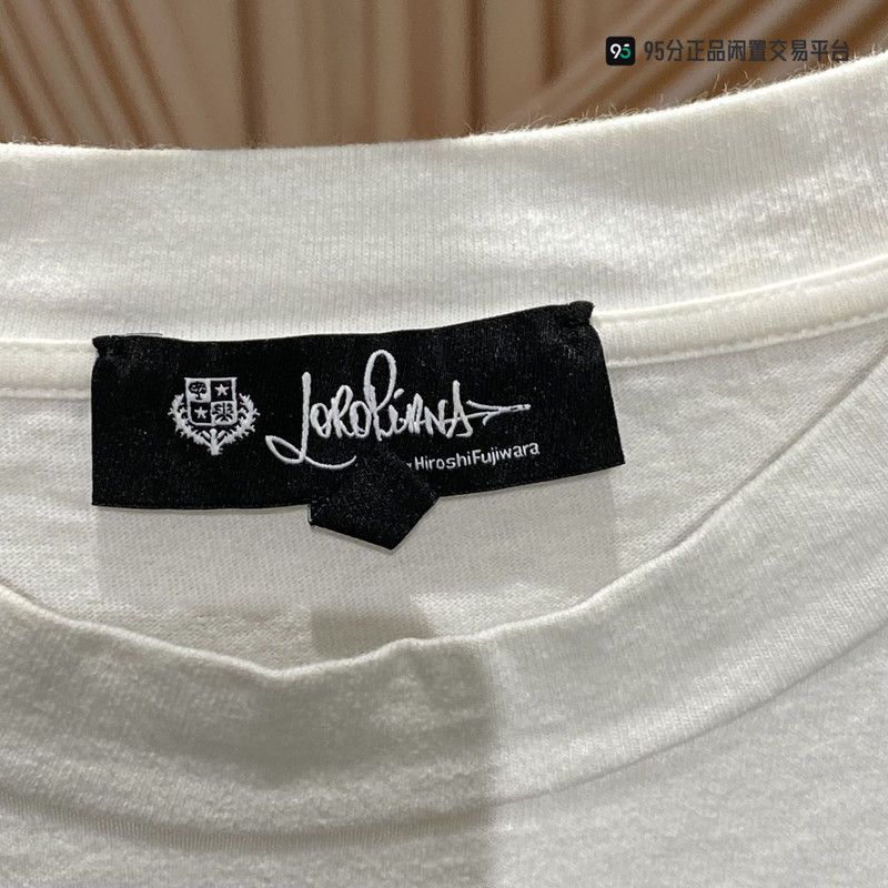 Loro Piana Loro Piana x Hiroshi Fujiwara Unisex White Short-Sleeve Tee Size US XL / EU 56 / 4 - 4 Thumbnail