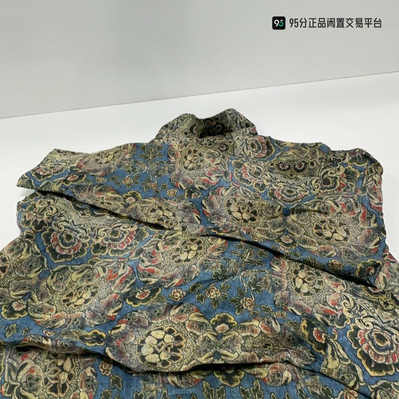 Loro Piana Loro Piana Men's All-Over Print Button Long-Sleeve Shirt Size US M / EU 48-50 / 2 - 5 Thumbnail