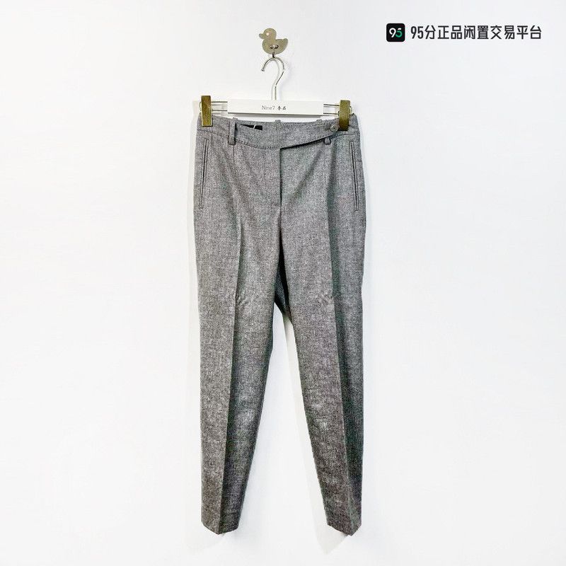 Loro Piana Loro Piana Unisex Gray Cashmere Casual Long Pants Size US 36 / EU 52 - 3 Thumbnail