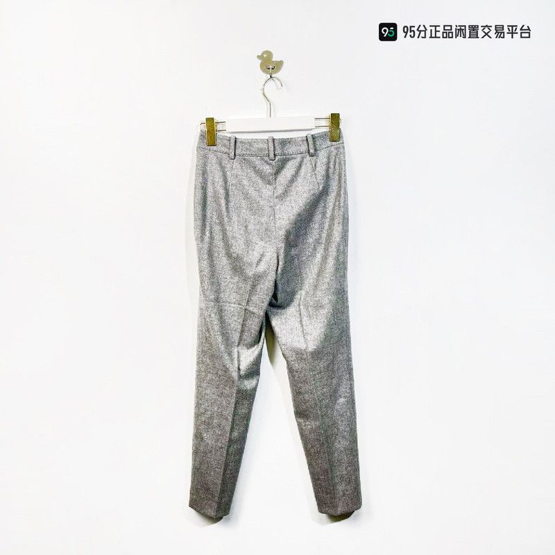 Loro Piana Loro Piana Unisex Gray Cashmere Casual Long Pants Size US 36 / EU 52 - 4 Thumbnail