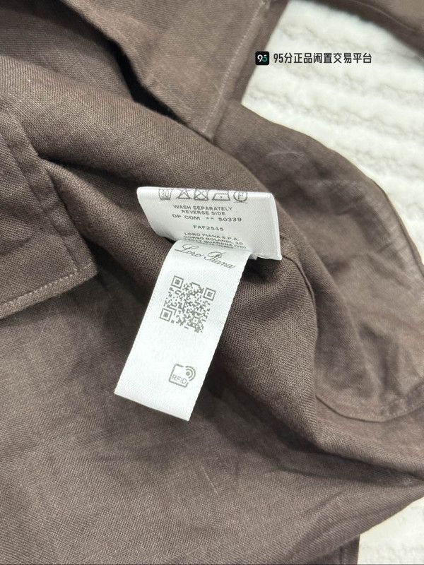 Loro Piana Loro Piana Andre Mother-of-Pearl Button Casual Long-Sleeve Shirt Size US XL / EU 56 / 4 - 3 Thumbnail