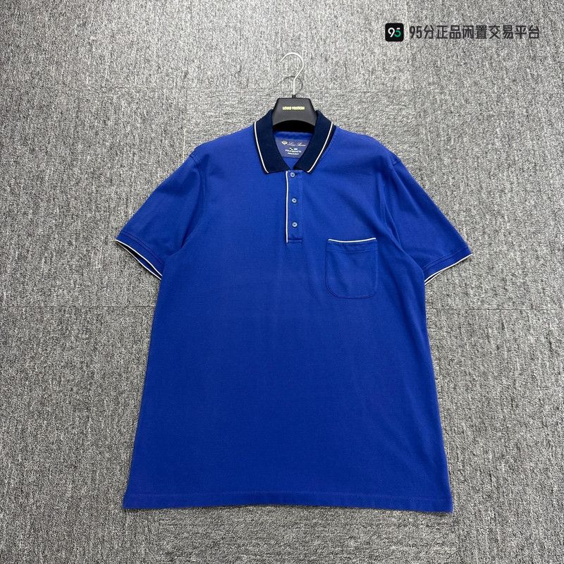 Loro Piana Loro Piana Men's Cotton Polo Shirt Size US XL / EU 56 / 4 - 2 Thumbnail