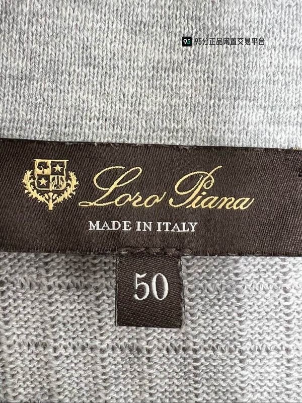 Loro Piana Loro Piana Men's Solid Silk Short-Sleeve Polo Size US L / EU 52-54 / 3 - 4 Thumbnail