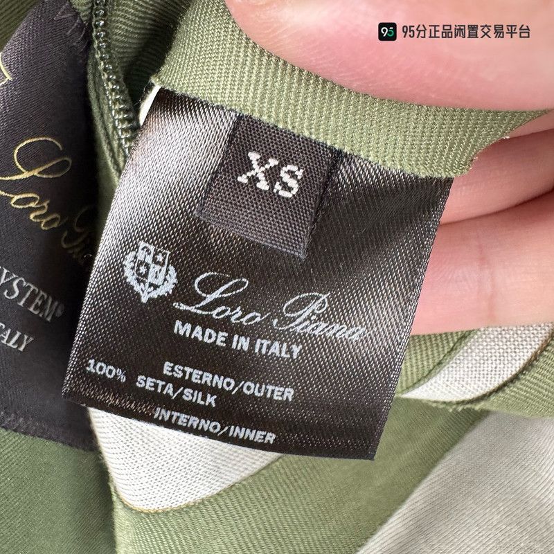 Loro Piana Loro Piana Unisex Zip Hooded Solid Coat Size US XS / EU 42 / 0 - 4 Thumbnail