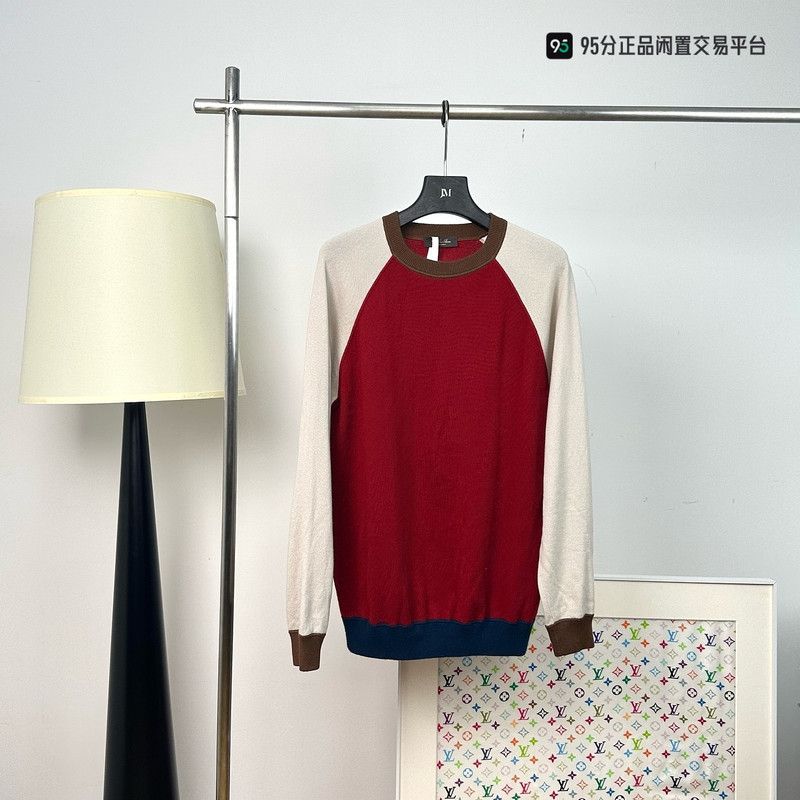 Loro Piana Lora Piana Cashmere Color-Block Crewneck Sweater Size US M / EU 48-50 / 2 - 3 Thumbnail