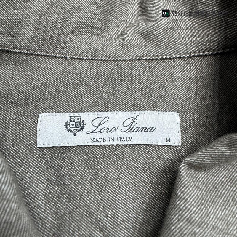 Loro Piana Loro Piana FW23 Solid Square Neck Long-Sleeve Shirt Size US M / EU 48-50 / 2 - 4 Thumbnail