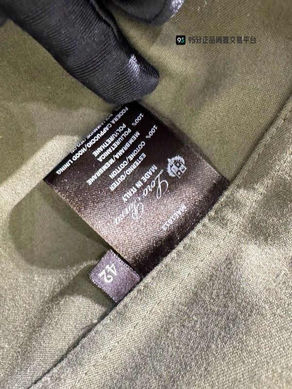 Loro Piana Loro Piana Unisex Hooded Windbreaker Coat Size US L / EU 52-54 / 3 - 5 Thumbnail