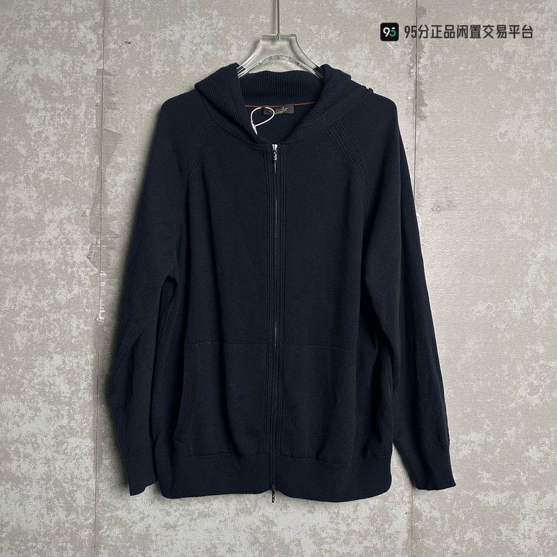 Loro Piana Loro Piana FW24 Ribbed Hooded Cashmere Sweater Size US XXL / EU 58 / 5 - 5 Thumbnail