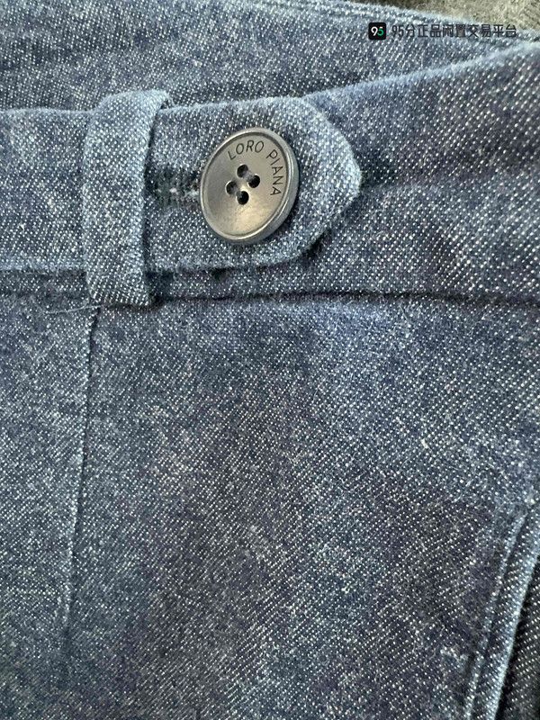 Loro Piana Loro Piana Unisex Solid Casual Slim Jeans Size US 40 / EU 56 - 6 Thumbnail