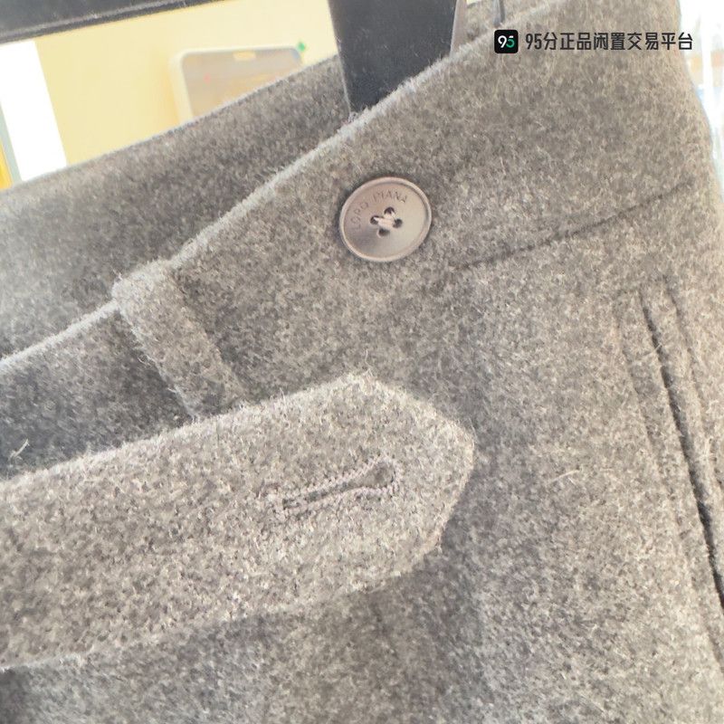 Loro Piana Loro Piana Unisex Gray Cashmere Casual Pants Size US 42 / EU 58 - 2 Thumbnail