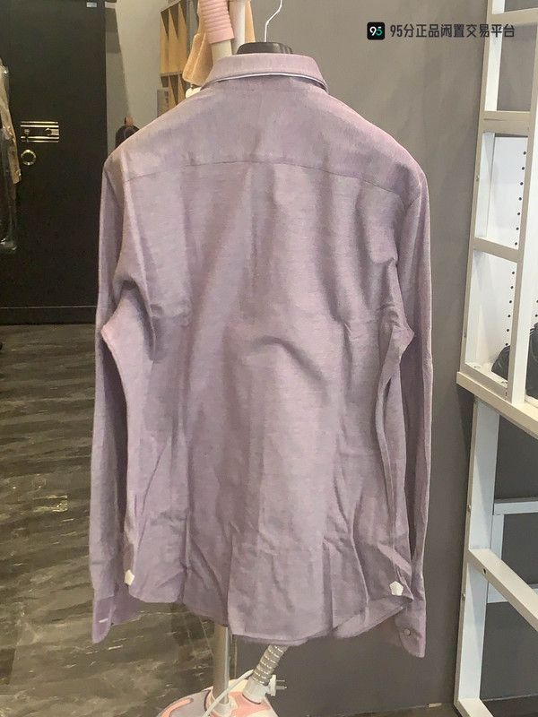 Loro Piana Loro Piana Men's Long-Sleeve Minimalist Shirt Size US XXL / EU 58 / 5 - 6 Thumbnail