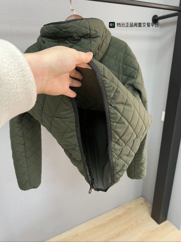 Loro Piana Loro Piana Men's Green Quilted Hooded Zip Jacket Size US M / EU 48-50 / 2 - 6 Thumbnail