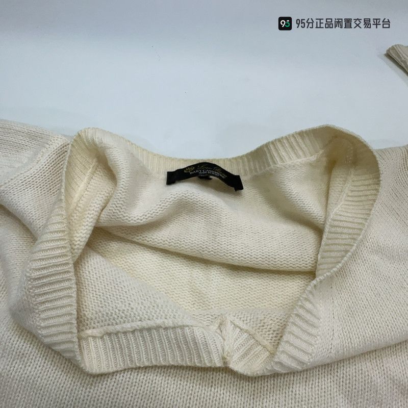 Loro Piana Loro Piana Solid V-Neck Knit Sweater Size US L / EU 52-54 / 3 - 7 Thumbnail