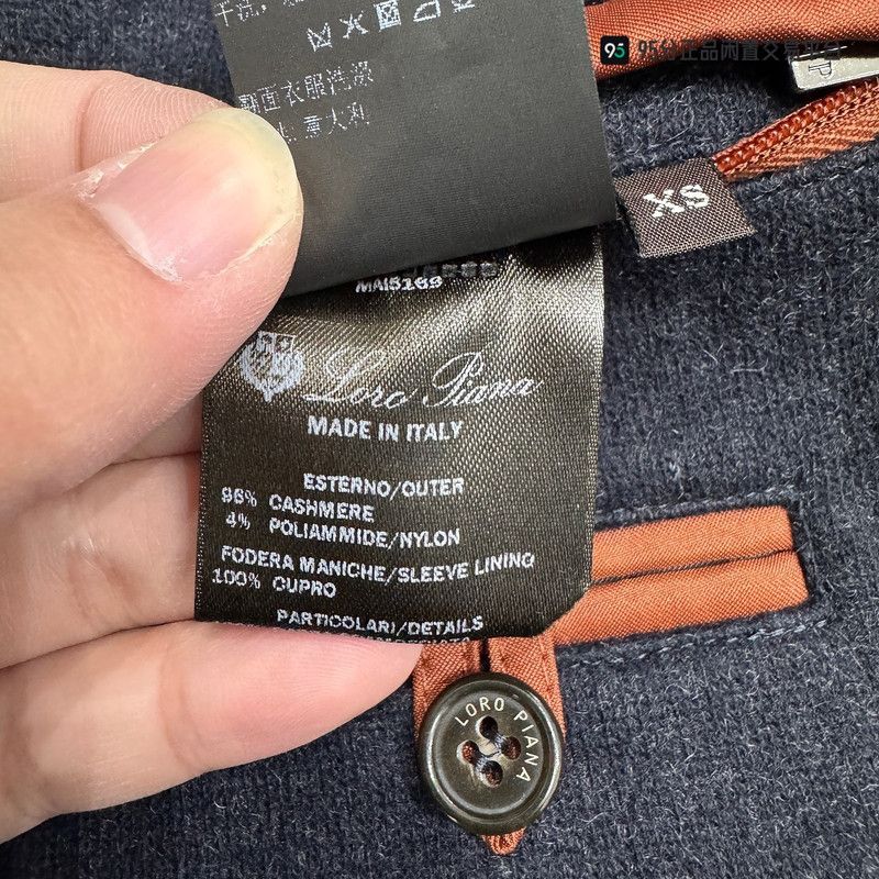 Loro Piana Loro Piana Solid Crew Neck Cashmere Coat Size US XS / EU 42 / 0 - 3 Thumbnail