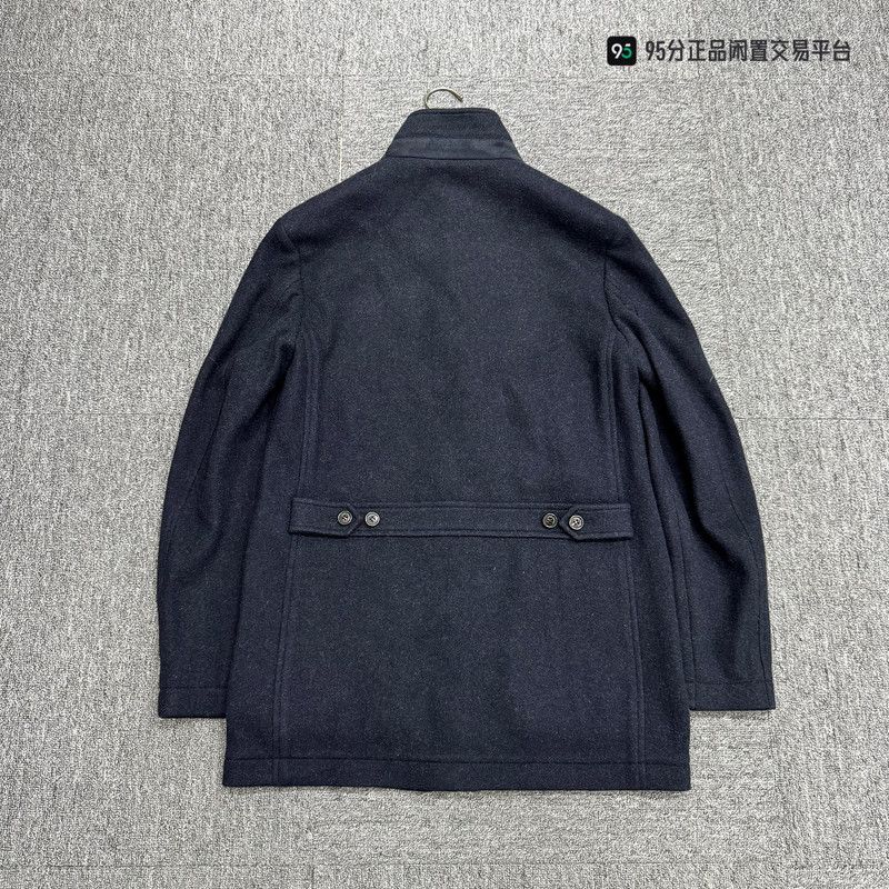 Loro Piana Loro Piana Solid Crew Neck Cashmere Coat Size US XS / EU 42 / 0 - 2 Thumbnail