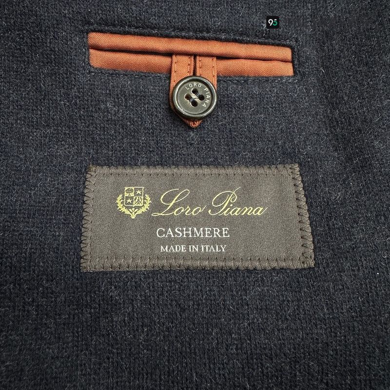 Loro Piana Loro Piana Solid Crew Neck Cashmere Coat Size US XS / EU 42 / 0 - 4 Thumbnail