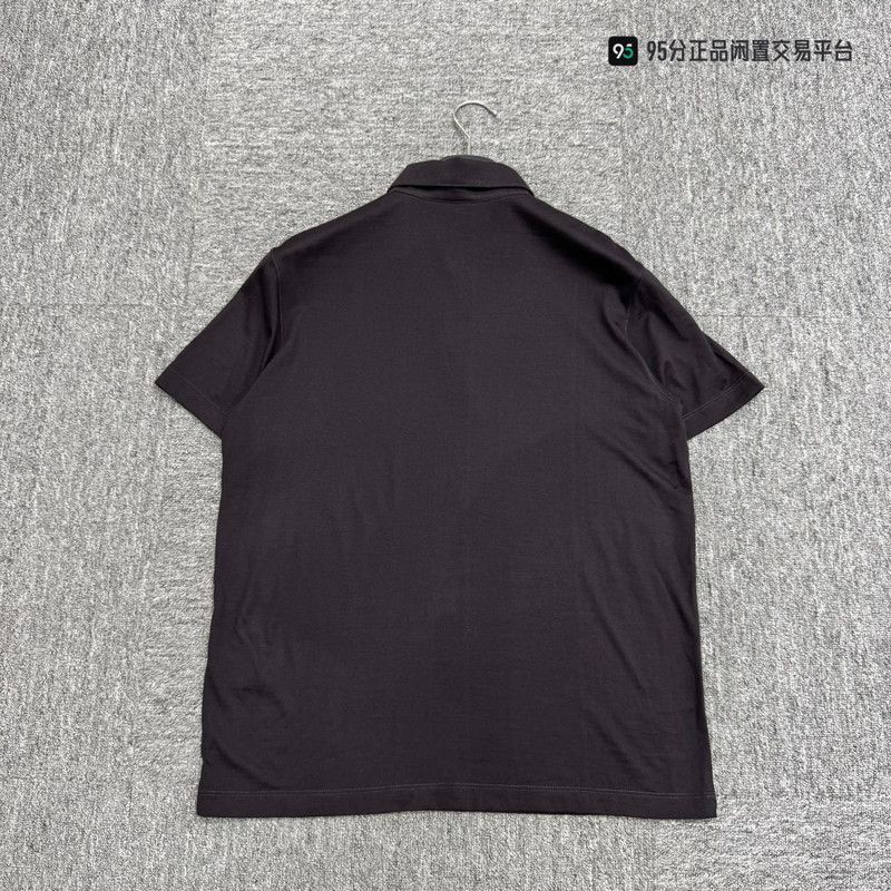 Loro Piana Loro Piana The Gift of Kings Solid Button Polo Shirt Size US S / EU 44-46 / 1 - 2 Thumbnail
