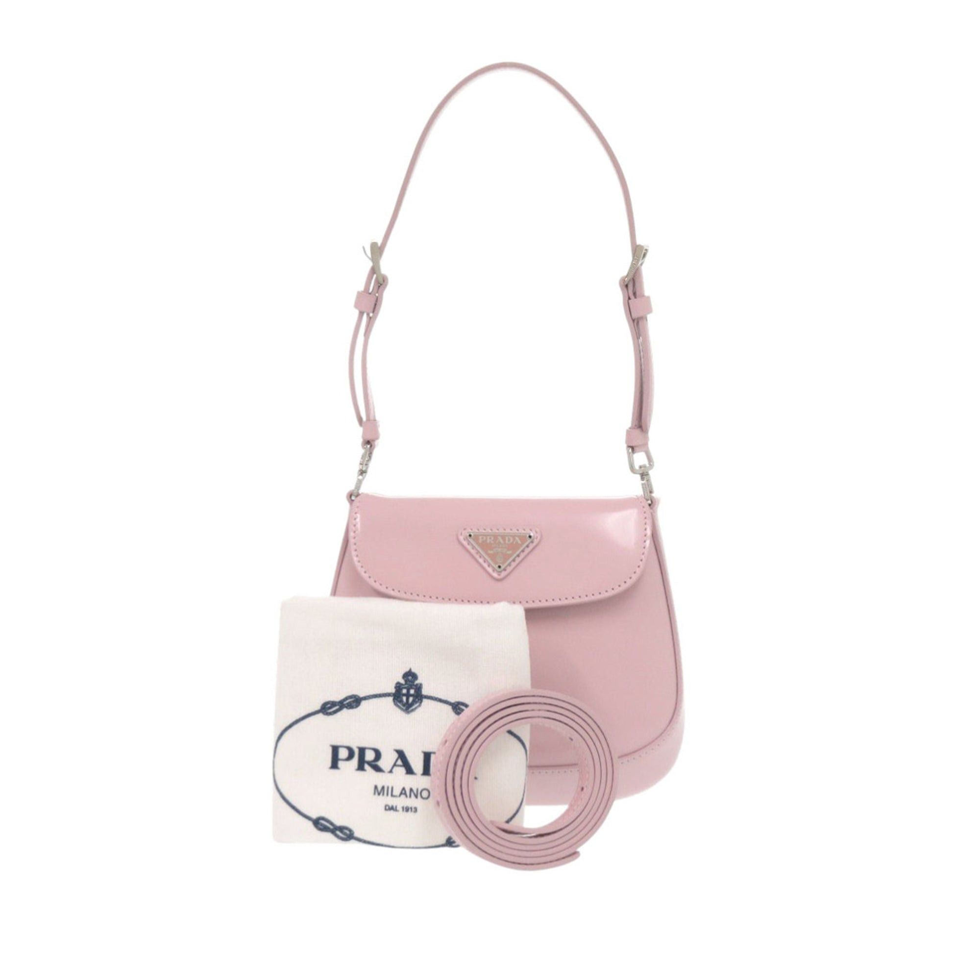 Prada Mini Brushed Leather Cleo Bag Size ONE SIZE - 12 Thumbnail