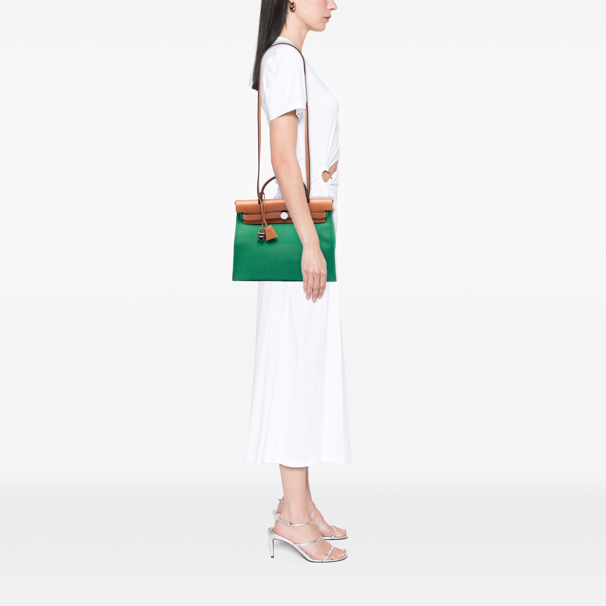 Hermes Toile Herbag Zip 31 Size ONE SIZE - 7 Thumbnail