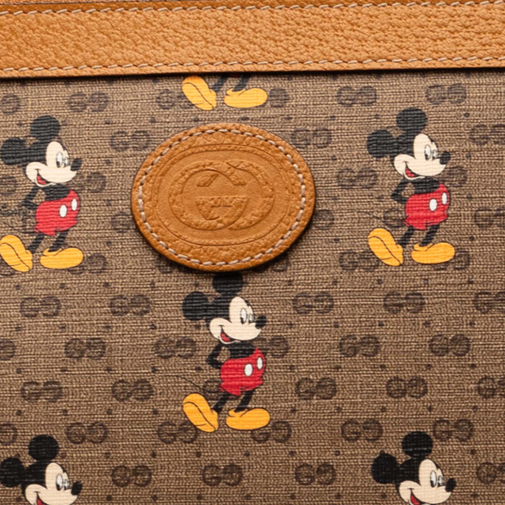 Gucci Disney Micro GG Supreme Mickey Mouse Clutch Size ONE SIZE - 7 Thumbnail