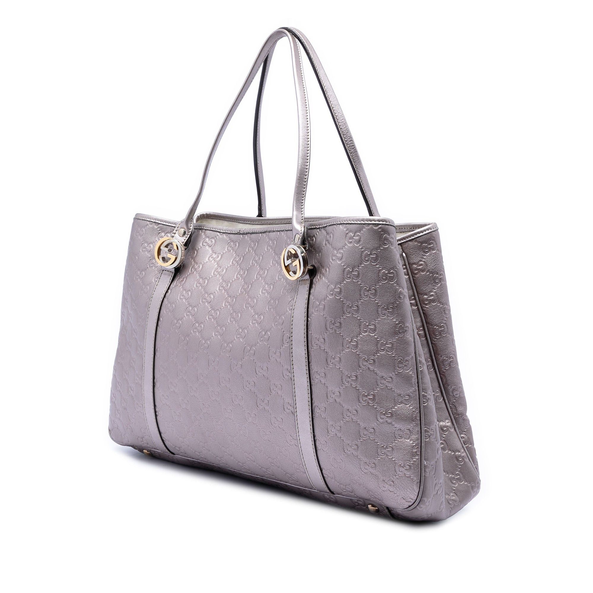 Gucci Large Metallic Guccissima Twins Tote Size ONE SIZE - 2 Thumbnail