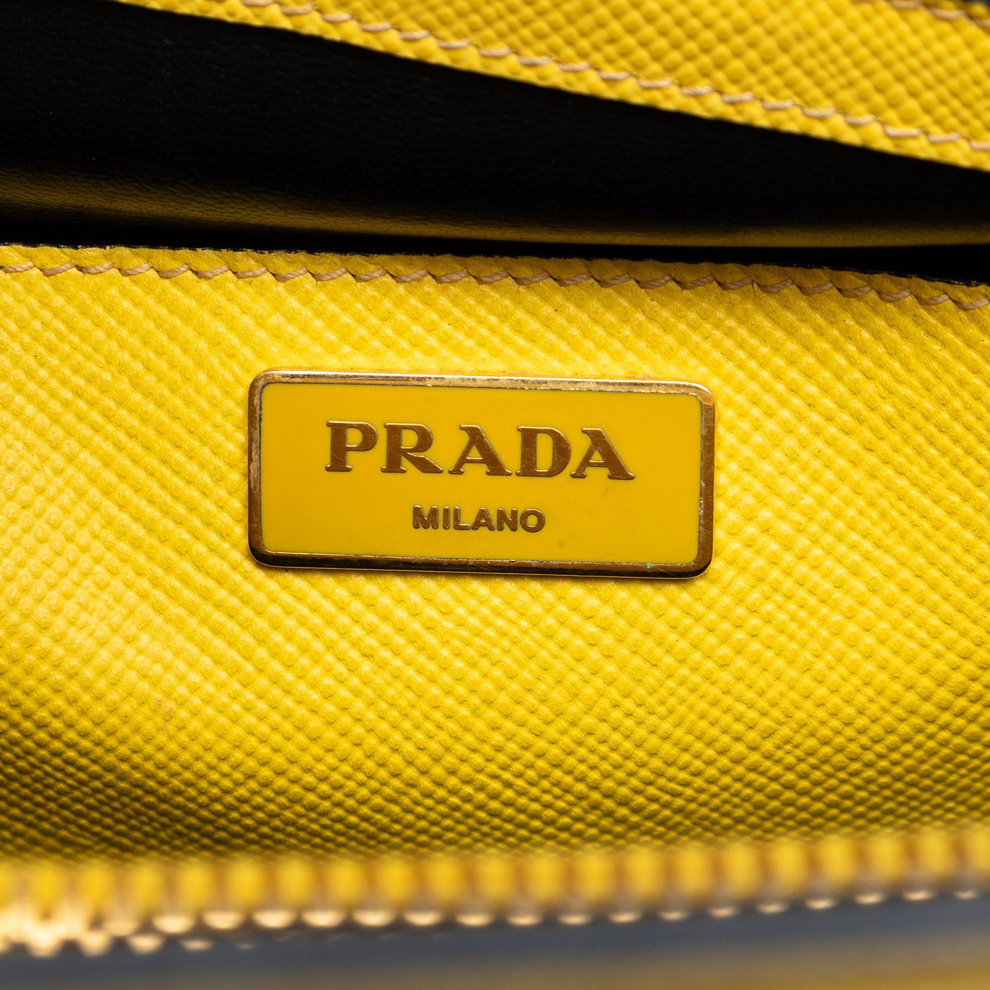 Prada Studded Saffiano Cuir Promenade Satchel Size ONE SIZE - 5 Thumbnail