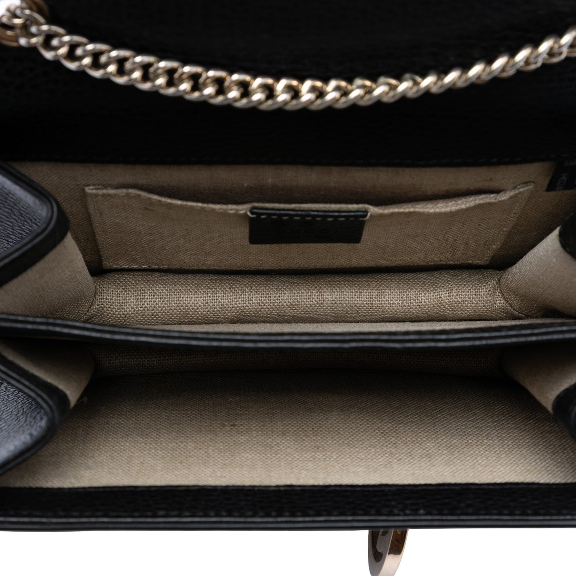 Gucci Small Dollar Calfskin Interlocking G Crossbody Size ONE SIZE - 4 Thumbnail