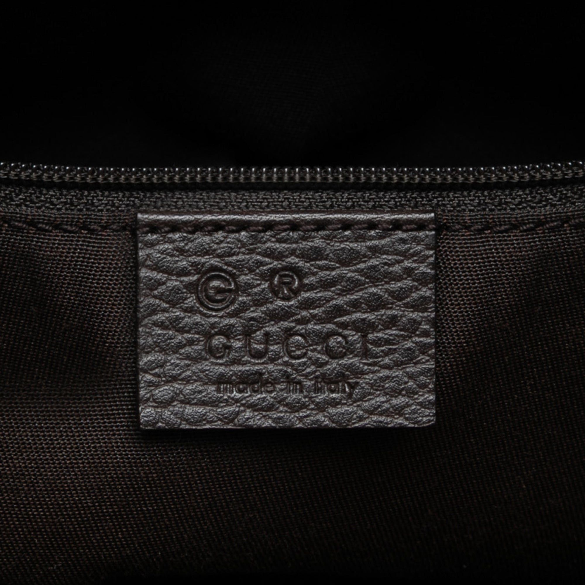 Gucci Grained Calfskin Bamboo Shopper Tote Size ONE SIZE - 5 Thumbnail