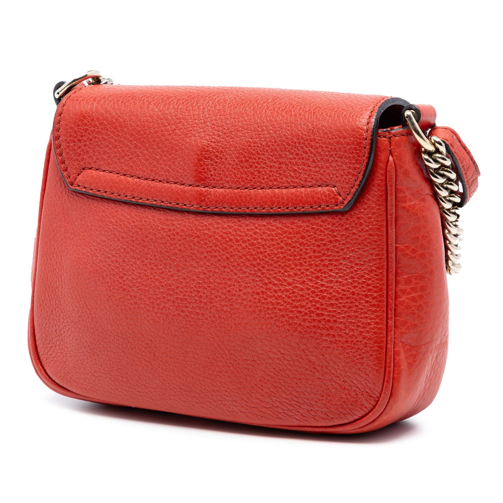 Gucci Small Leather Soho Chain Flap Crossbody Size ONE SIZE - 2 Thumbnail