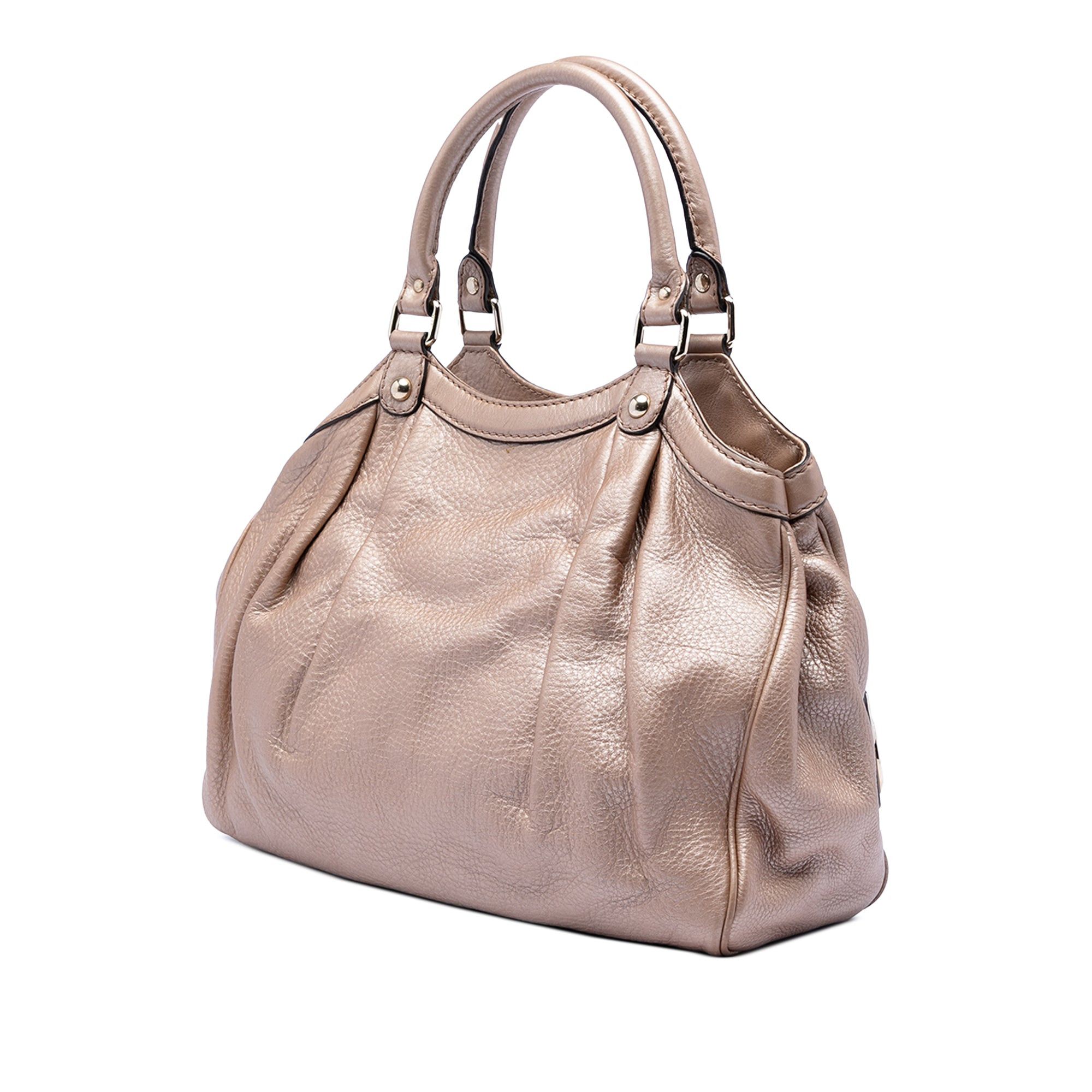 Gucci Medium Metallic Calfskin Sukey Tote Size ONE SIZE - 2 Thumbnail