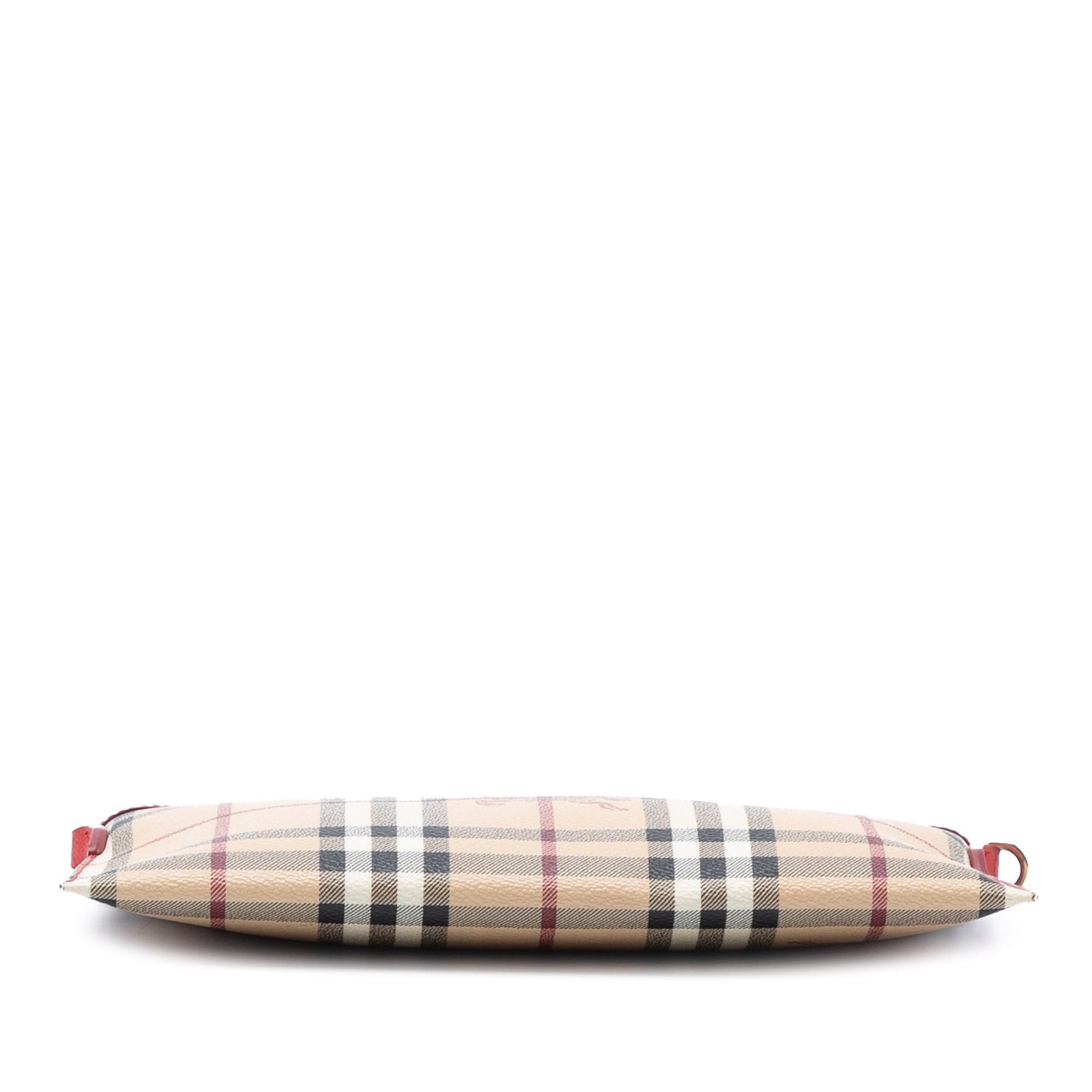 Burberry Haymarket Check Coated Canvas Peyton Crossbody Size ONE SIZE - 3 Thumbnail