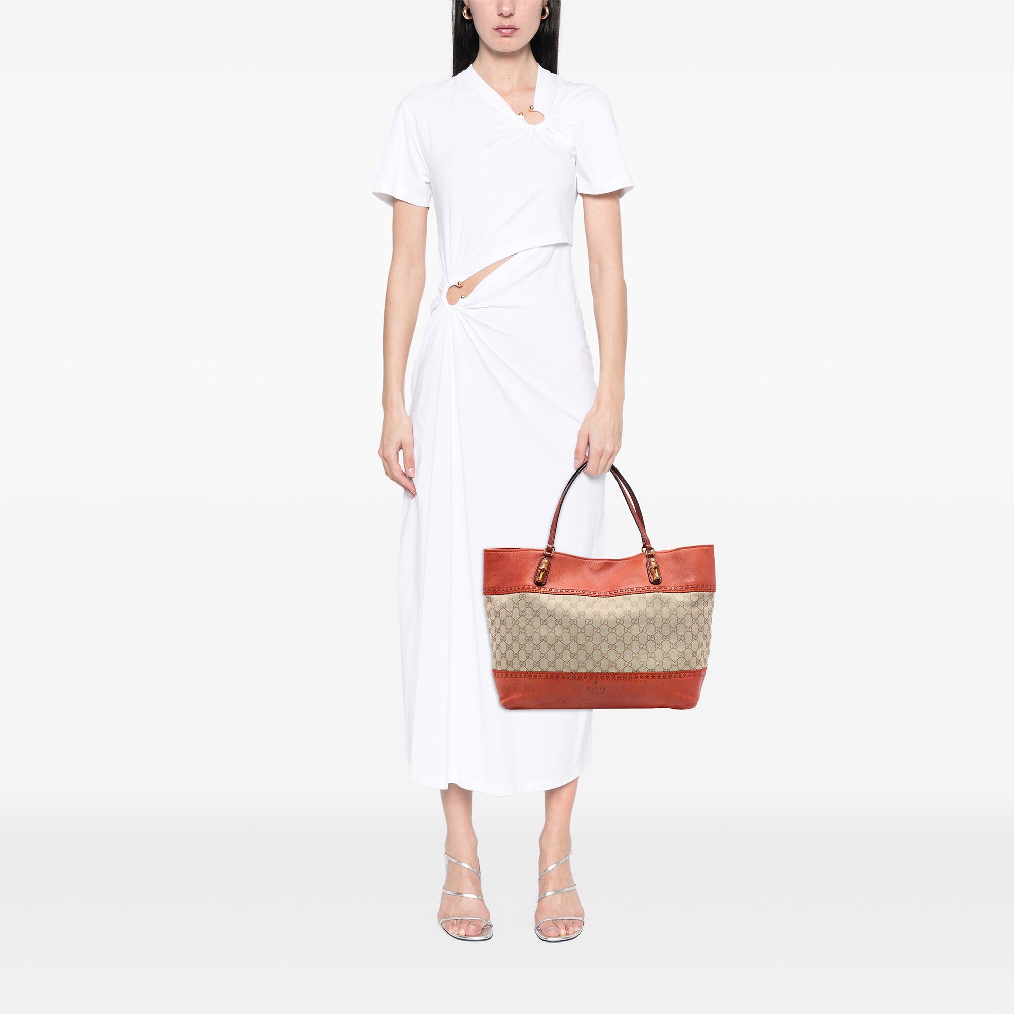 Gucci Large GG Canvas Laidback Crafty Tote Size ONE SIZE - 7 Thumbnail